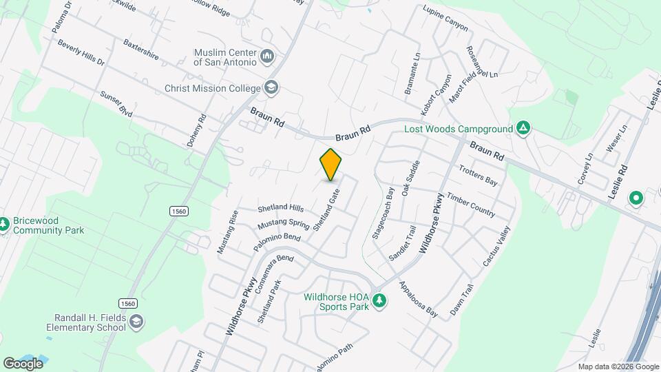 10714 Pharaoh Run Map and Location Details