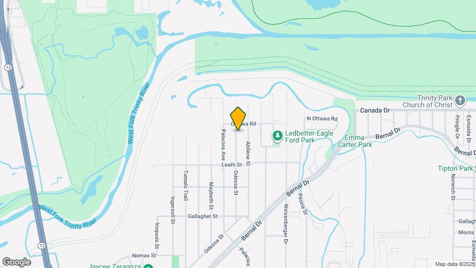 4026 Odessa St Map and Location Details