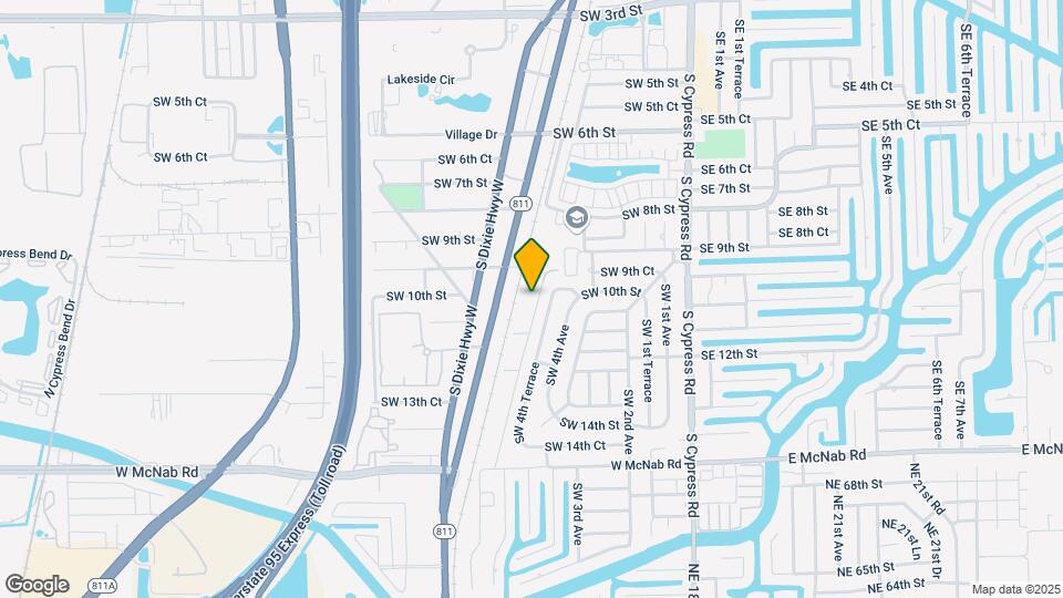 1045 S Flagler Ave Map and Location Details