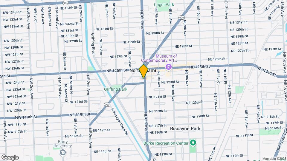 12322 NE 6th Ave Map and Location Details