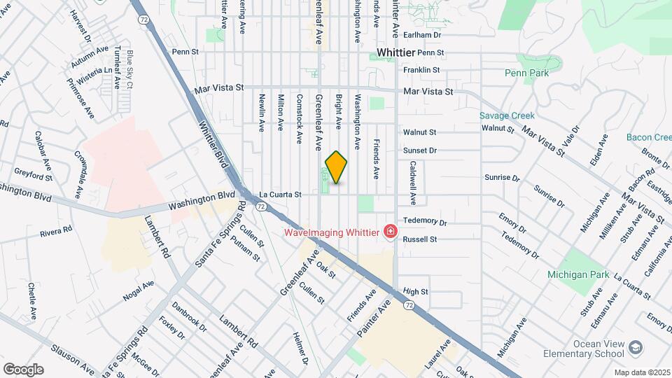 7959 Bright Ave Map and Location Details