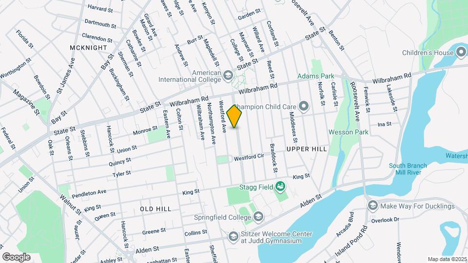 88 Massachusetts Ave, Unit 1 Map and Location Details