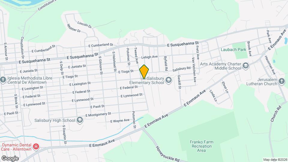 1511 Tweed Ave Map and Location Details