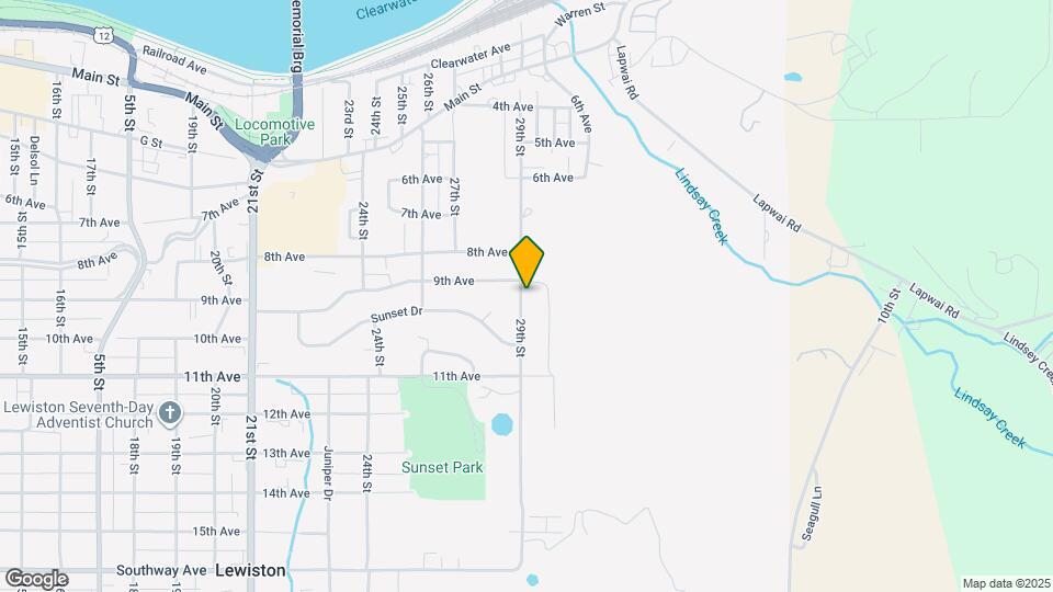 913 29th St Map and Location Details