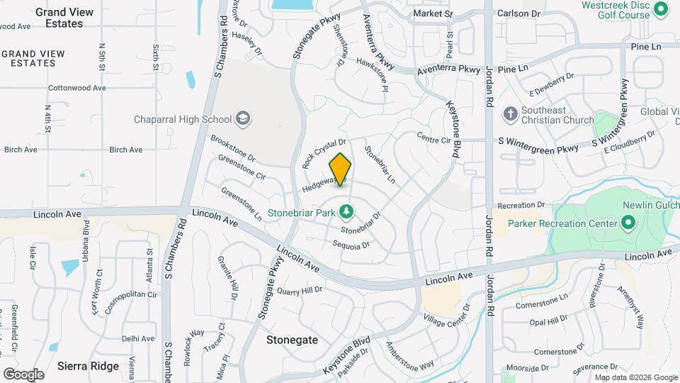 16131 Bluebonnet Dr Map and Location Details