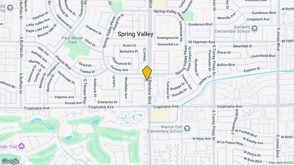 4754 Willow Crest Ave Map and Location Details