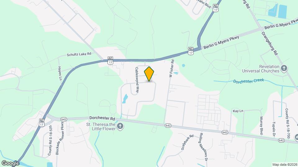 170 Highwoods Plantation Ave Map and Location Details