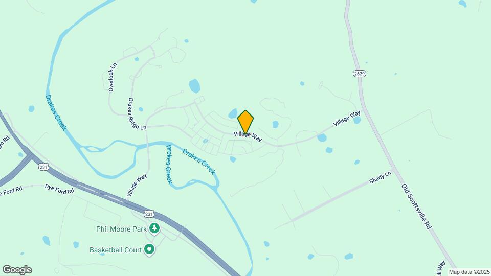 633 Village Way Map and Location Details