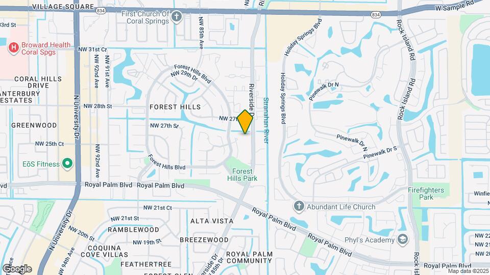 2646 Riverside Dr Map and Location Details