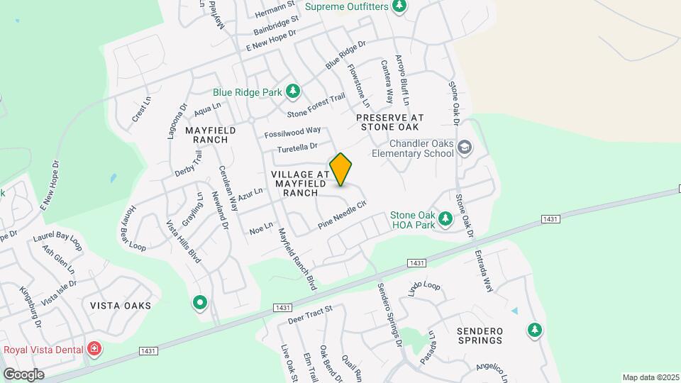 3525 Dolomite Trail Map and Location Details