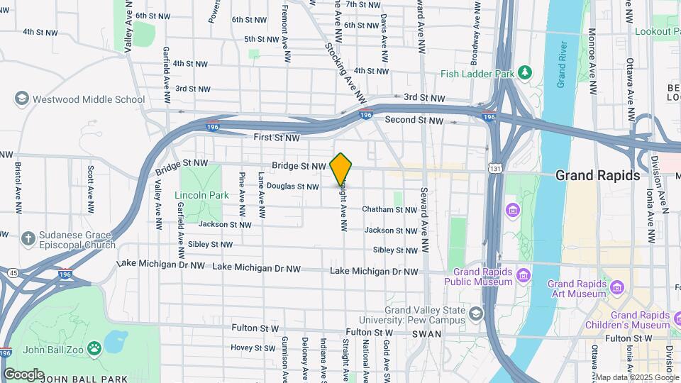 800 Douglas St NW Map and Location Details