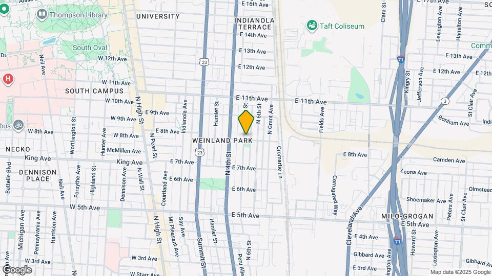 1396 N 5th St Map and Location Details