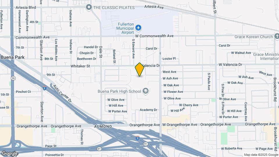 3946 Franklin Ave Mapa y Detalles de la Ubicación