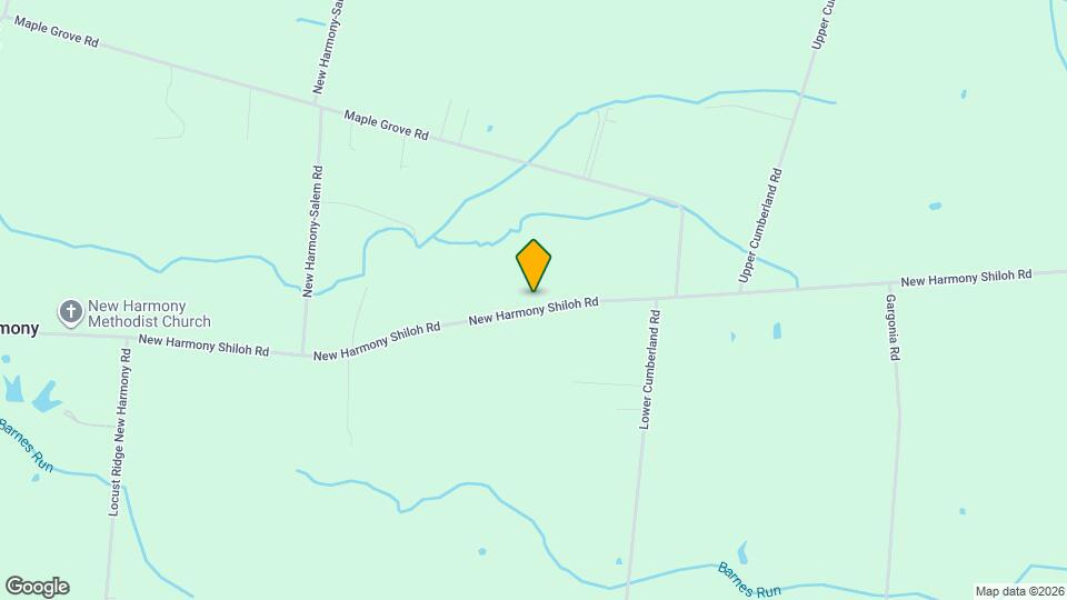 1955 New Harmony Shiloh Rd Map and Location Details