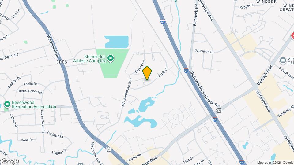 380 Circuit Ln Map and Location Details