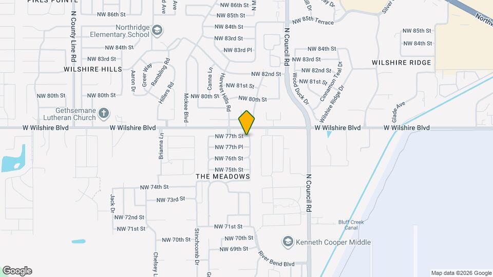 8300 NW 77th St Map and Location Details