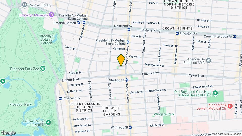 279 Sullivan Pl Mapa y Detalles de la Ubicación