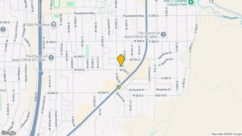 585 S 225 W Map and Location Details