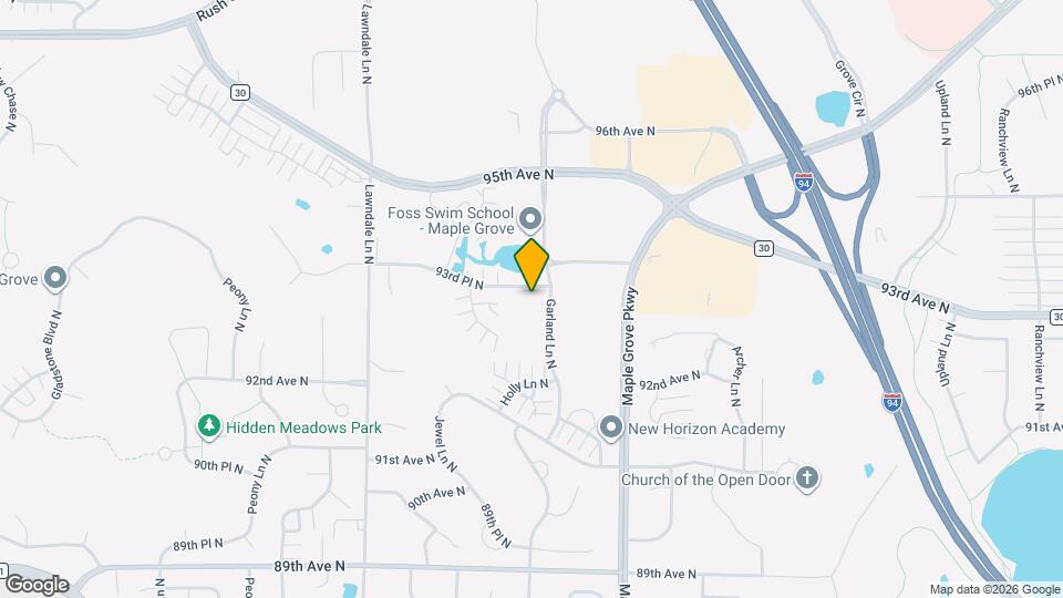 Avana Maple Grove Mapa y Detalles de la Ubicación
