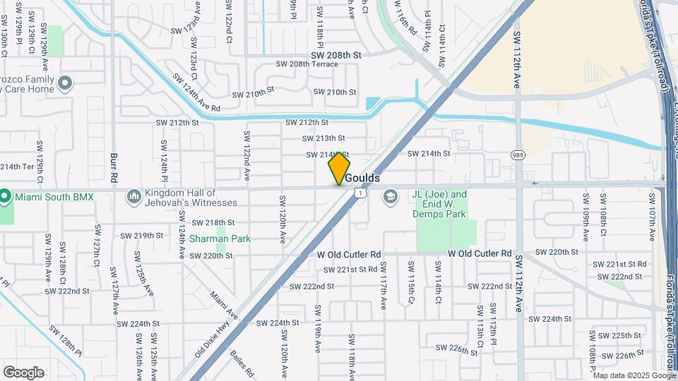 11850 SW 216th St Map and Location Details