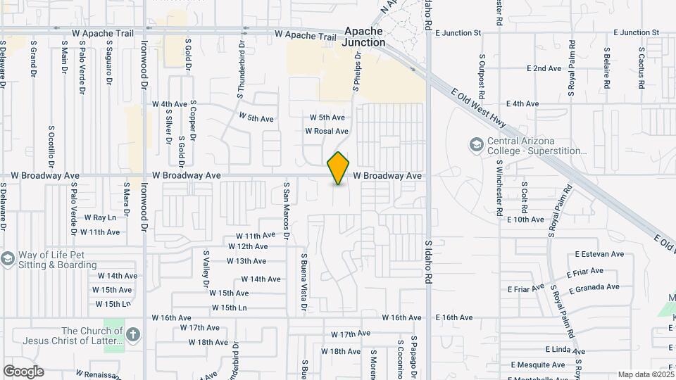 879 S Phelps Dr Map and Location Details