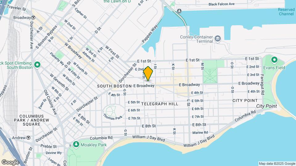 580 E Broadway, Unit 2 Mapa y Detalles de la Ubicación