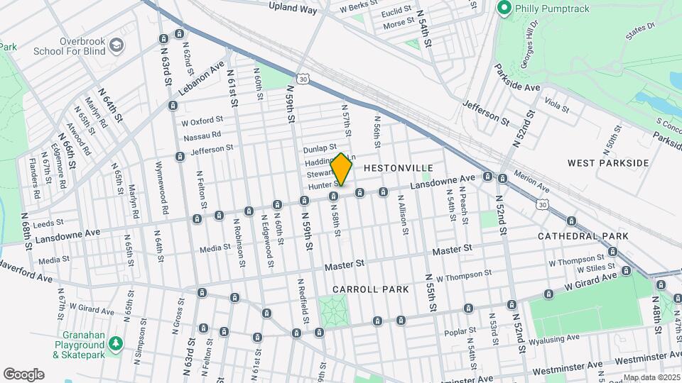 5723 Lansdowne Ave Map and Location Details