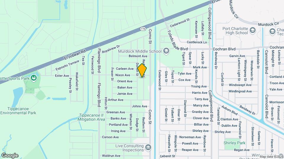 2145 Redmond St Map and Location Details