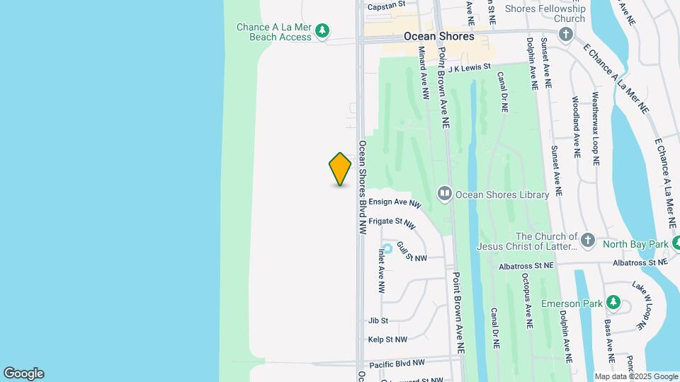 601 Ocean Shores Blvd NW Map and Location Details