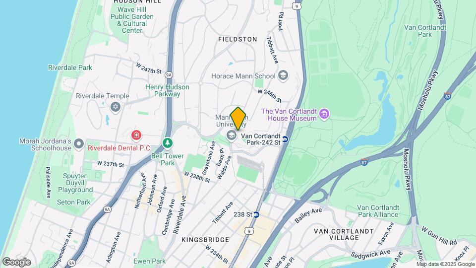 4513 Manhattan College Pkwy Map and Location Details