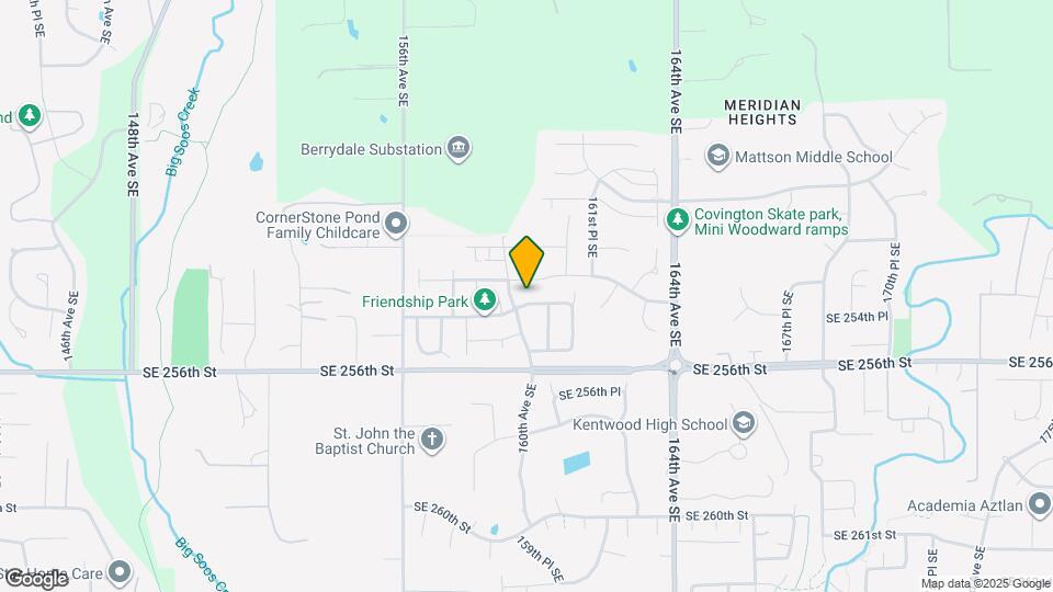 16008 SE 254th St Map and Location Details