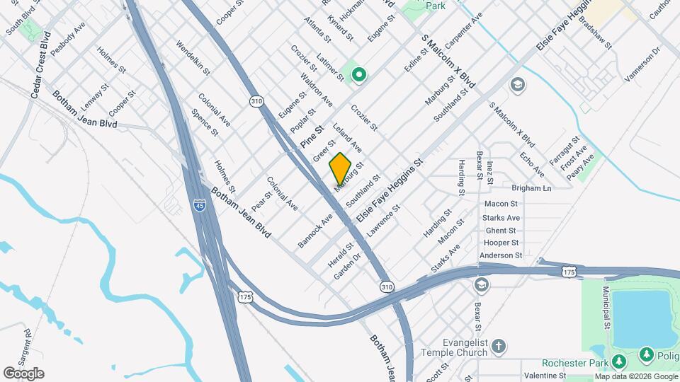 2216 Marburg St Map and Location Details