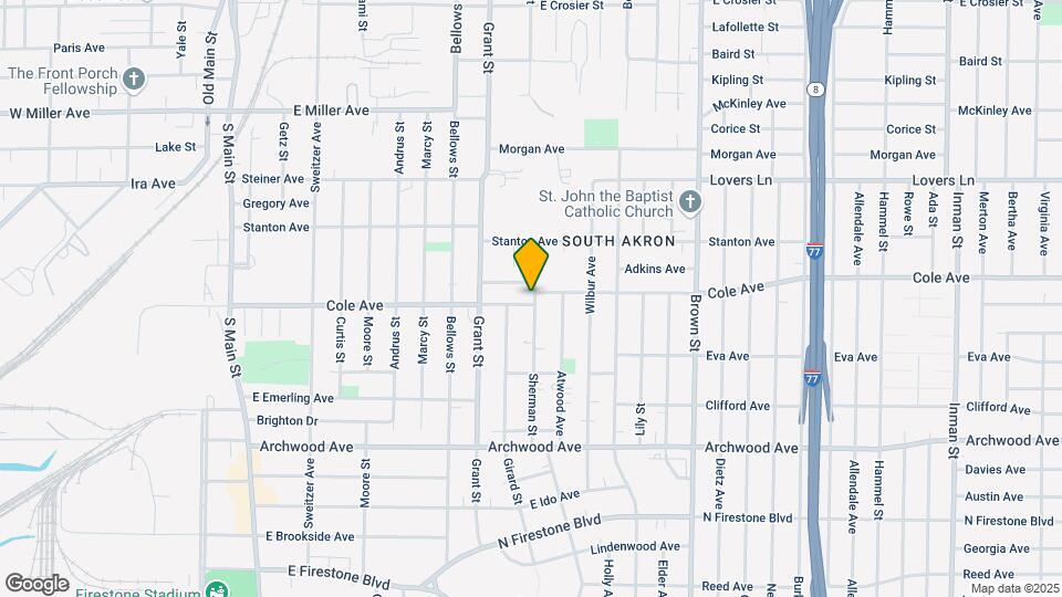339 Cole Ave-Unit -1 Map and Location Details