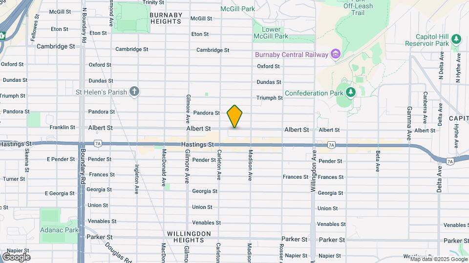 4238 Albert St Map and Location Details