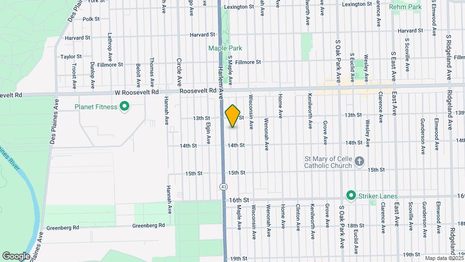1324 Maple Ave Map and Location Details