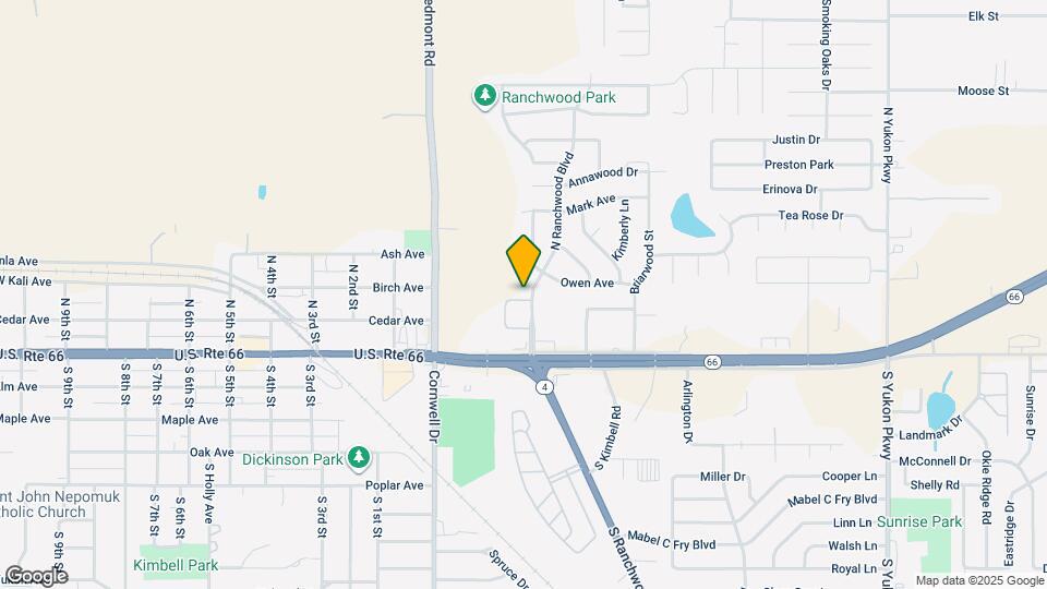 120 N Ranchwood Blvd Map and Location Details