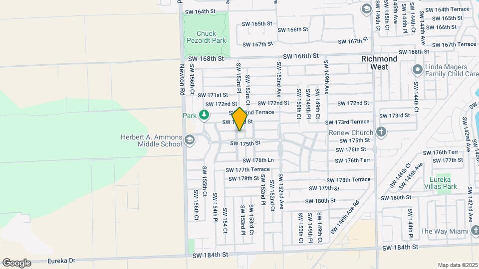 17443 SW 153rd Path Map and Location Details