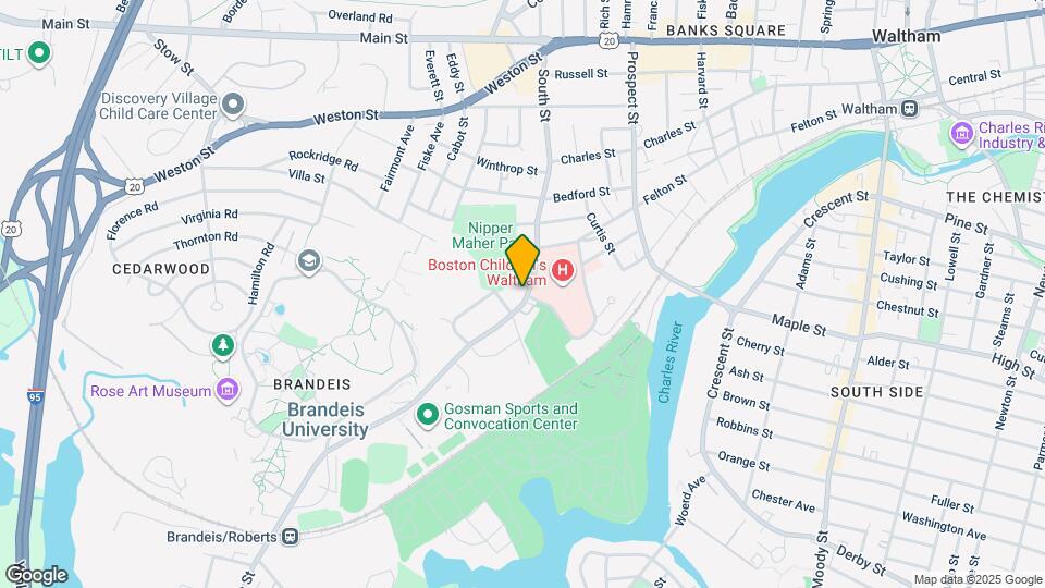 207 South St Map and Location Details