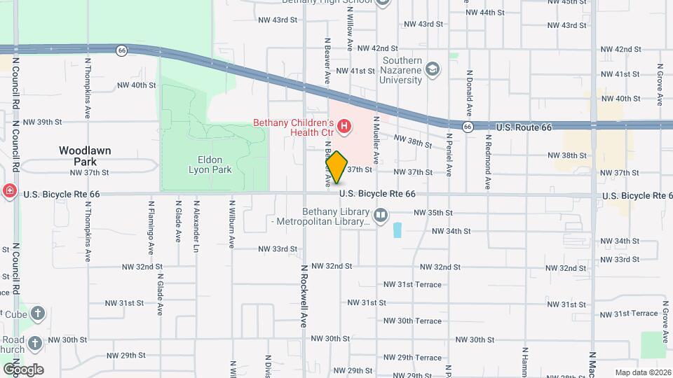 6913 NW 36th St Map and Location Details