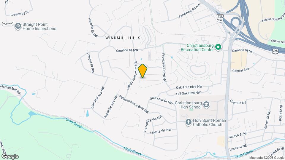 605 Twisted Oak Dr NW Map and Location Details