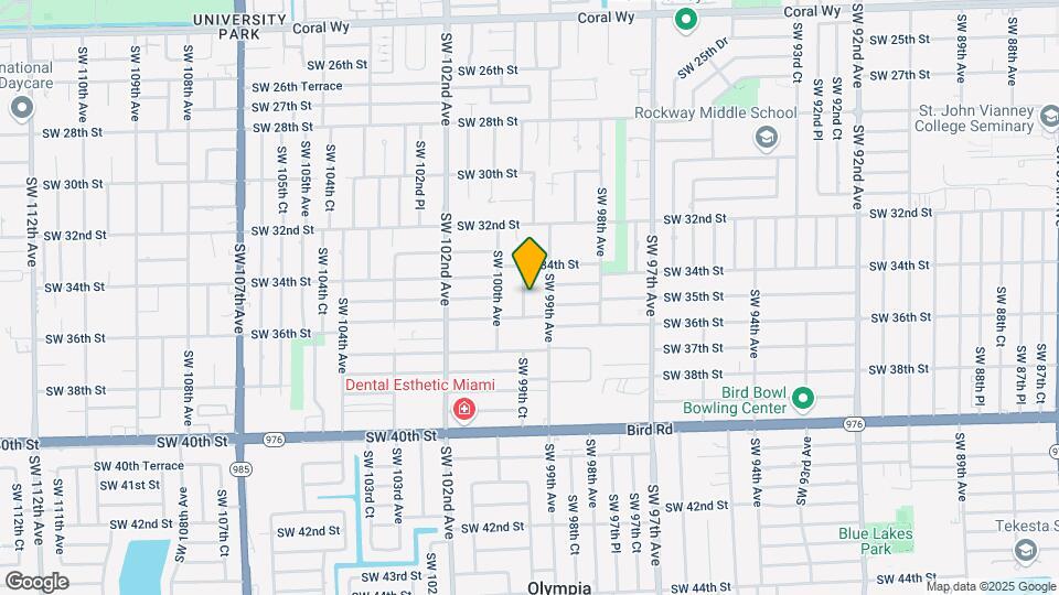 3541 SW 99th Ct Map and Location Details