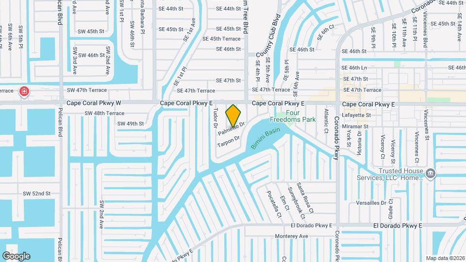 326 Palmetto Dr Map and Location Details