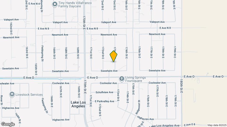 40539 173rd St E Map and Location Details