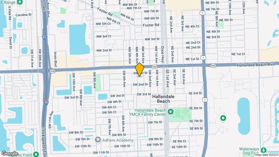 117 SW 4 Ave Map and Location Details