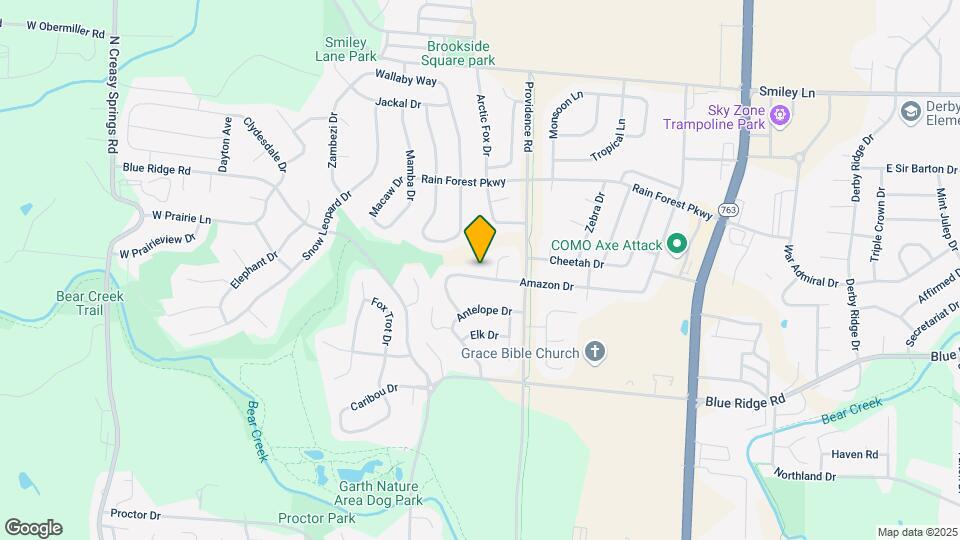 101 Amazon Dr Map and Location Details