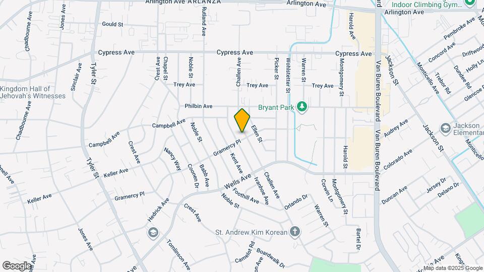 5516 Challen Ave Map and Location Details