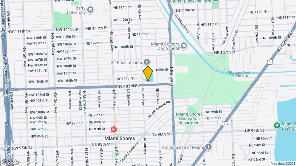 425 NE 103rd St Map and Location Details