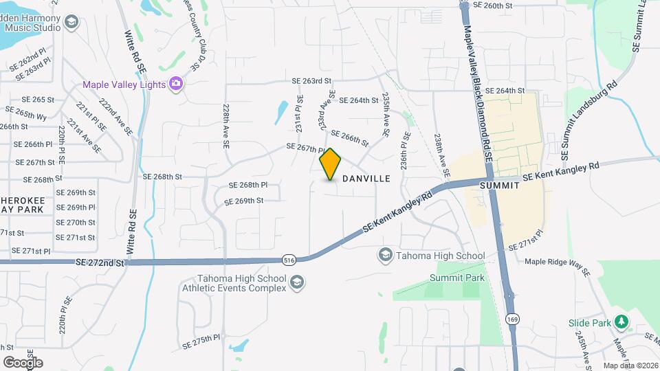 26815 233rd Ct SE Mapa y Detalles de la Ubicación