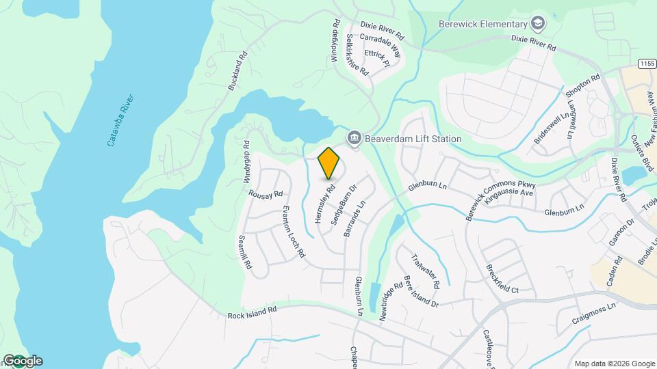 6423 Hermsley Rd Map and Location Details