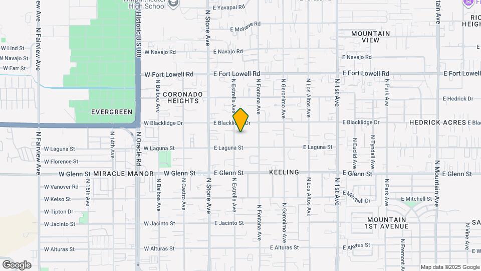 2924 N Estrella Ave Map and Location Details